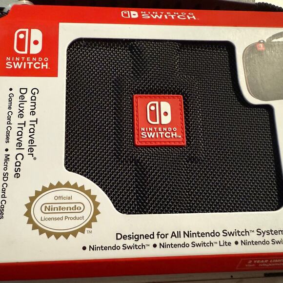 Nintendo Switch Game Traveler Deluxe Travel Case, NWT - Picture 6 of 6